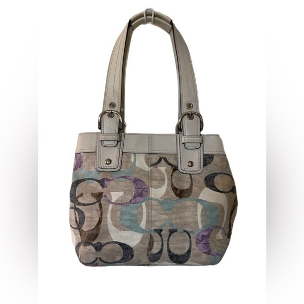 Coach Multicolor Signature Hobo Bag
